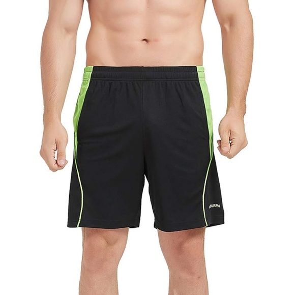 Athletic Running Shorts with Pockets 7” Quick Dry Breathable Gym Workout Shorts - Picture 4 of 7